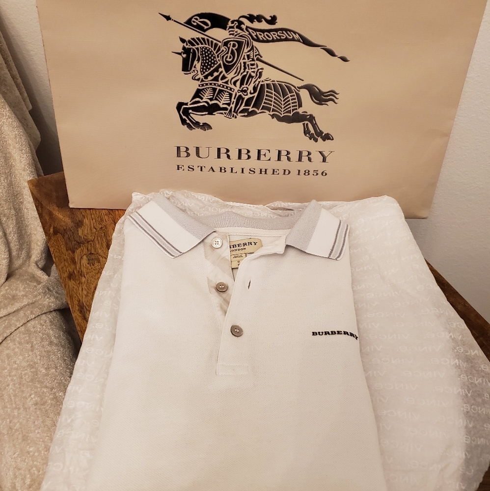 100% Authentic Burberry Polo Men's Shirt